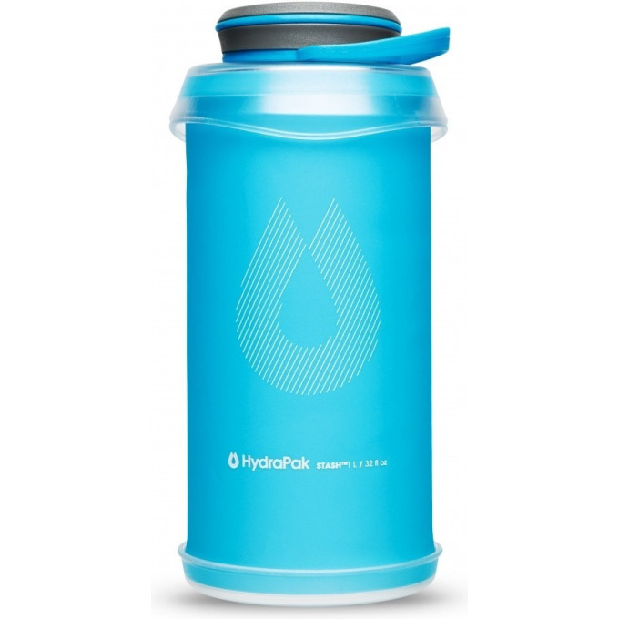 Бутылка HYDRAPAK STASH 1.0L MALIBU BLUE G121HP